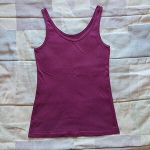 LOFT Maroon Tank Top